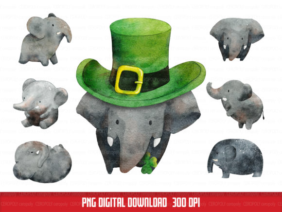 Elephant Watercolour Set