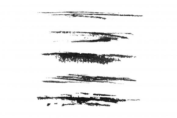 Watercolor Black Texture Line Clip Art and Illustrations